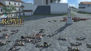 Осада Спарты Рим Ремастер Total War Историческая битва Очень сложная