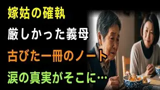「怠惰な妻」で私を叱っていた義母。入院中に見つけた「汚いノート」、私の涙が止まらない。