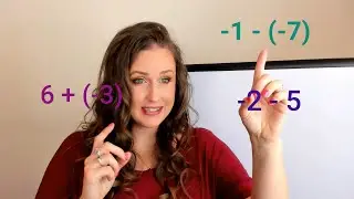 NEGATIVES - How to add/subtract/multiply/divide.  Rules, tips and tricks!