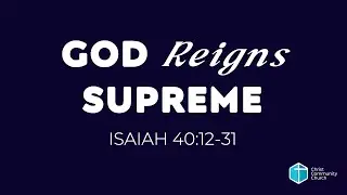 Livestream | September 14, 2025 | Christ Community Church in Franklin, Tennessee