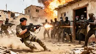【Youth Movie】特種兵王遠赴非洲貧民窟營救人質，遭到恐怖分子伏擊，危機時刻，兵王爆發驚人力量，反殺全部敵人！#電視劇 #經典#杨洋