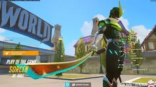 Overwatch Fastest Genji God Necros Destroyer Of BlizzardWorld