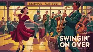 Swingin&rsquo; on Over 🎶 Clarinet-Driven 1940s Jazz | Growling Trombones & Horn Blasts | 160 BPM Swing