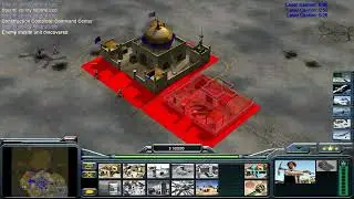 Command & Conquer: Generals &ndash; General Townes performs Operation Red Rock against 5 Brutal GLA cells
