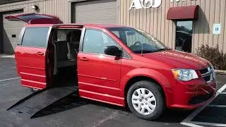 Walkthrough of Wheelchair Van 2015 Dodge Grand Caravan SE CompanionVan w/ Manual Ramp - FR643269