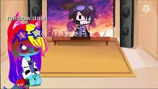 Mlp react to afton family memes pt 2 (read desc)