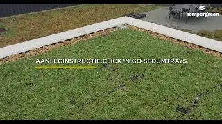 Installatie Click 'n go Sedumtrays 0-10˚