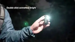 WUBEN G5 Rechargeable EDC Flashlight, 400 Lumens Dual Light S