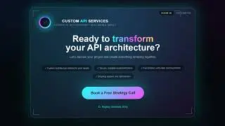 Cinematic API Journey in 3D | How API Works | API Services | customapiservices.com