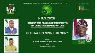 #NIES 2026 Official Opening Ceremony: Presidential Address