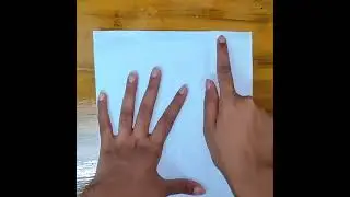 handmade envelope at home