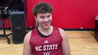 Кольт Лэнгдон, игрок команды NC State, рассказывает о присоединении к команде Wolfpack и новой ку...