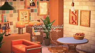 【あつ森】新家具を使ったレイアウト🌿🍊｜acnh｜あつ森｜
