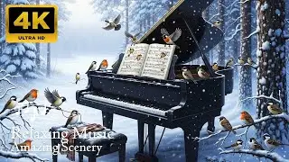 🎶 Healing Piano with Birds for Focus | Gain Mental Clarity & Unlock Inner Peace 🌼🕊️