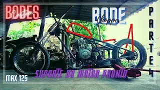 Projeto Chopper com motor 125  parte 4