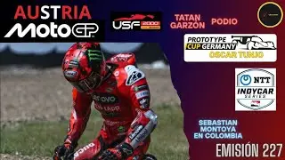 MOTOGP AUSTRIA  (PECCO VS DUCATI) - PODIO TATAN GARZON USF2000 - PODIO TUNJO | M&aacute;s Velocidad