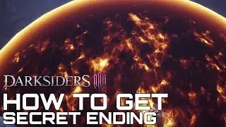 Darksiders 3 HOW TO GET THE SECRET/TRUE ENDING (A Parting Gift Trophy Guide)