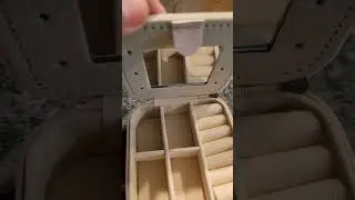 Mini Travel Jewelry Case Storage Box