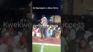 Dj Backspin And Mc Abra Simz live in Kwekwe