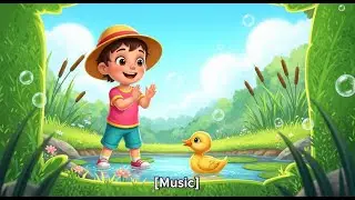 Ducky Wings Go Flap Flap Flap 🐤 | Action Rhyme for Kids | UK Nursery Rhymes