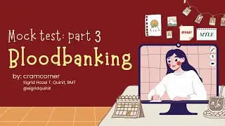 MOCK TEST: ISBB EP3  #mtle #medtech #medtechstudent #recalls #ascp