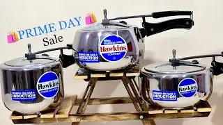 🛍️🛍️AMAZON PRIME DAY SALE🎊 ⚡️Super Deals on Hawkins Steel Pressure Cooker- Contura, Tall, Wide Model