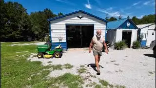 Dad's 1983 John Deere 165 mower deck back on and working