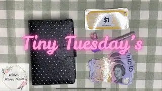 Tiny Tuesdays | Small Savings Challenges | Cash Budgeting | Low Income | Australian Cash Stuffer