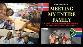 VLOGS | Norwegian Boyfriend Meets My ENTIRE family for the first time Part 1 #bwwm