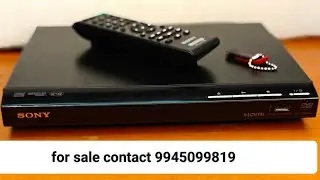 #sony DVD 📀 HDMI DVP-SR760H SOLD OUT CONTACT 9945099819 #ameentech #dvdplayer