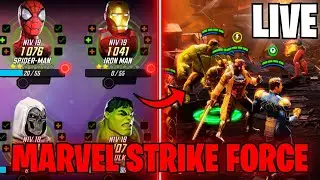 MARVEL STRIKE FORCE - D&Eacute;COUVERTE DU MEILLEUR JEU MOBILE MARVEL GRATUIT EN FRANCAIS!