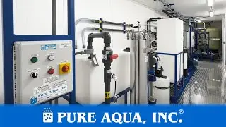 Containerized Seawater Reverse Osmosis System | Canada | 32,000 GPD | www.pureaqua.com