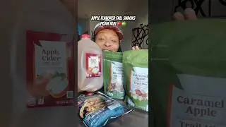 Apple Flavored Fall Snacks from Aldi