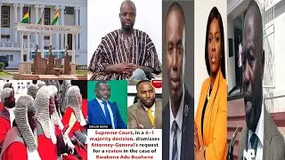 Abronye Jubilate As SC Disgrace AG & Rule 6-1 In Favor Adu Boahen As