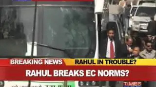 FIR filed against Rahul Gandhi for poll code violation