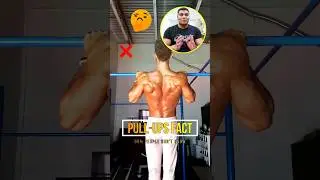 Pull-Ups Interesting Fact 😎 | #shorts #gym #bodybuilding
