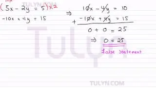 inconsistent system of linear equations