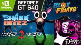 Intel i3 4130 + GT 640 1GB | Teste no Roblox
