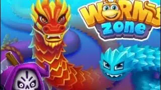 GAME OVER  2-k is live!Worm zone 🐍 io my game play funny 🤣🤣🤣