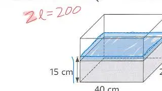 Volume   Height of the Water