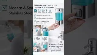 Citrine Wall Mounted Soap Dispenser | Bathroom Hygiene Upgrade
