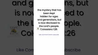 the mystery #jesus #crazyfaith136 #scripture #shorts #healing #prayer #bible #God #amen #love #jesus