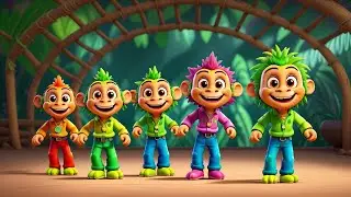 Monkey Dance Party: Join the Fun in the Jungle! | 