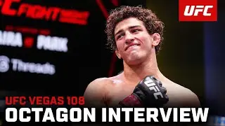 Austin Bashi Octagon Interview | UFC Vegas 108