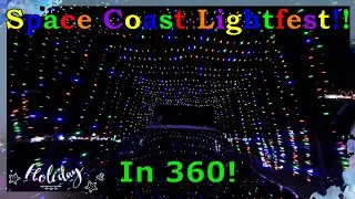 Space Coast Lightfest!! 🎄⛄ In 360, shot on the Insta360 One R! 😊🎅