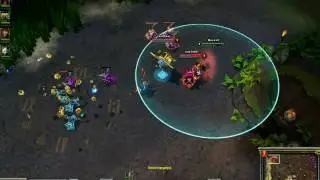 Shaco getting first blood