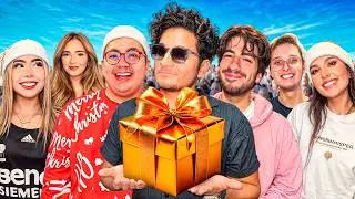 Le di un regalo a 100 YOUTUBERS