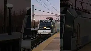New Jersey Transit ALP-46 Arriving #trains #railfan #railroad #njt #locomotive