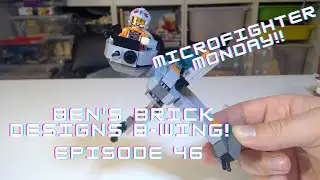 Lego Star Wars B-Wing review from Ben's Brick Designs EP: 46