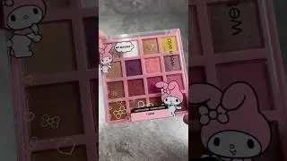 Wet N Wild My Melody Eyeshadow Palette LIMITED EDITION #shorts #reels #short